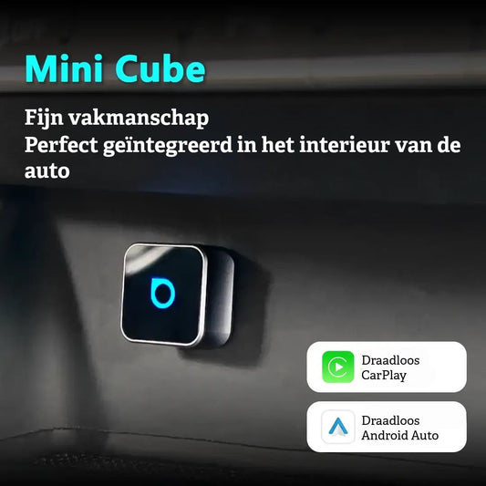 Ultra Cube draadloze CarPlay & Android Auto adapter