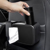 Multifunktionale Auto-Organizerbox mit Abfalleimer und Taschentuchhalter