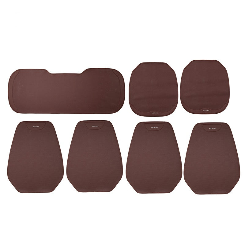 Ademend autostoelkussen