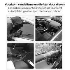 Autodiefstalbeveiliging op zonne-energie