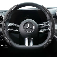 Lenkradbezug aus Wildleder