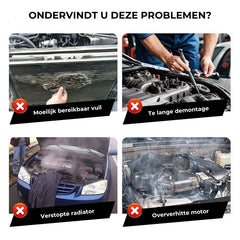 Effizientes Autoreinigungswerkzeug – Kühlerreinigung