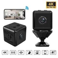 4K Ultra HD™ Minispionkamera + Gratis 32 GB SD-Karte