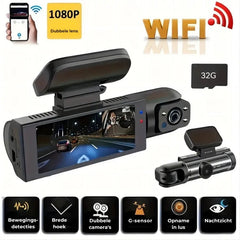 M8 Dual-Objektiv-Dashcam – 1080p HD – WLAN