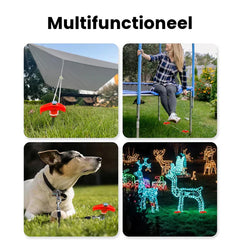 Einschraubbare Zeltheringe (4 Stk.)