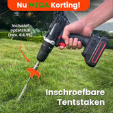 Einschraubbare Zeltheringe (4 Stk.)