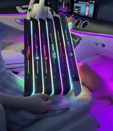 Luxuriöse Einstiegsbeleuchtung für Autos