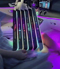 Luxuriöse Einstiegsbeleuchtung für Autos