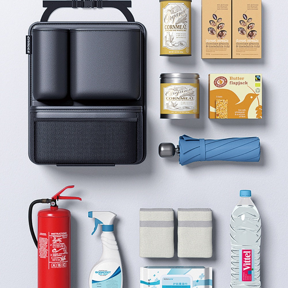 Deluxe-Rücksitz-Organizer-Set – Maximaler Stauraum und optimale Organisation für Roadtrips