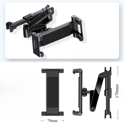 Auto-Rücksitzhalterung, kompatibel mit Handys und Tablets