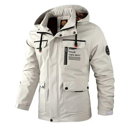 Windproof and Waterproof Winter Jacket for Men