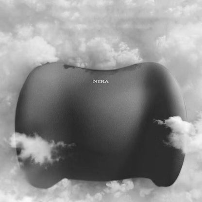 Ergonomisches Nacken- und Lendenkissen-Set aus Memory-Schaum