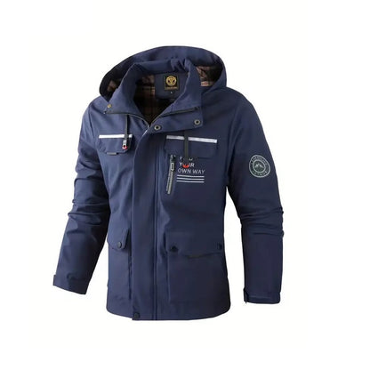 Windproof and Waterproof Winter Jacket for Men