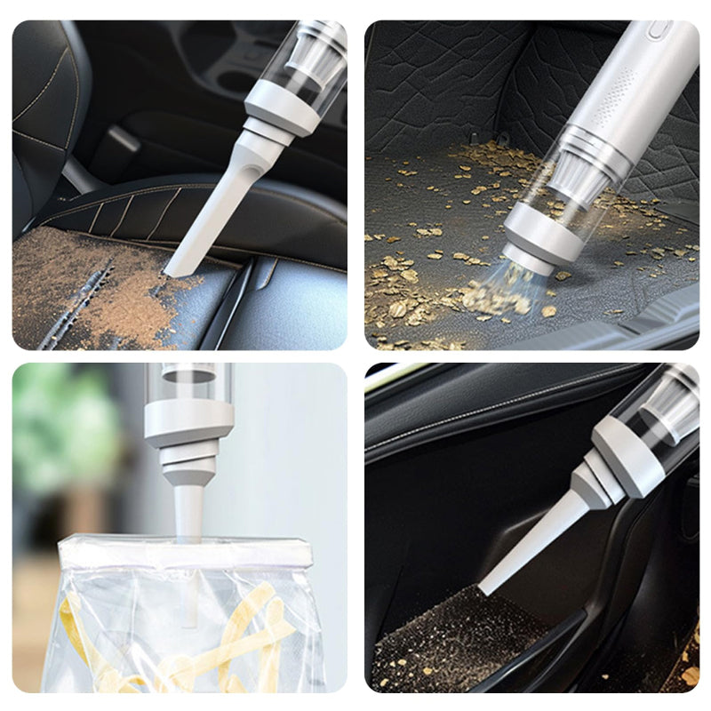 Schmaler Akku-Staubsauger fürs Auto