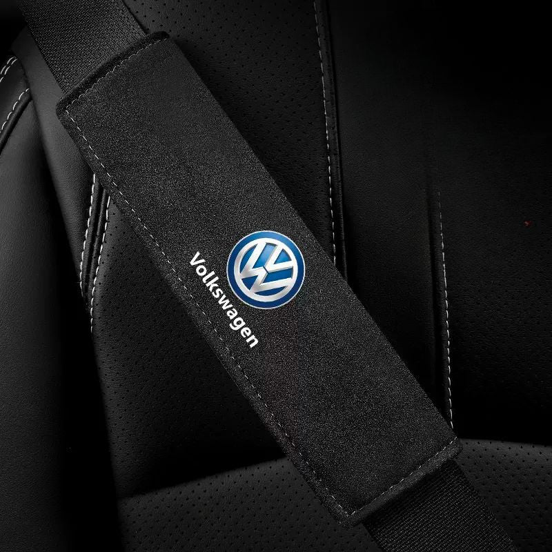 Luxuriöser Sicherheitsgurtbezug aus Wildleder (2 Stück)