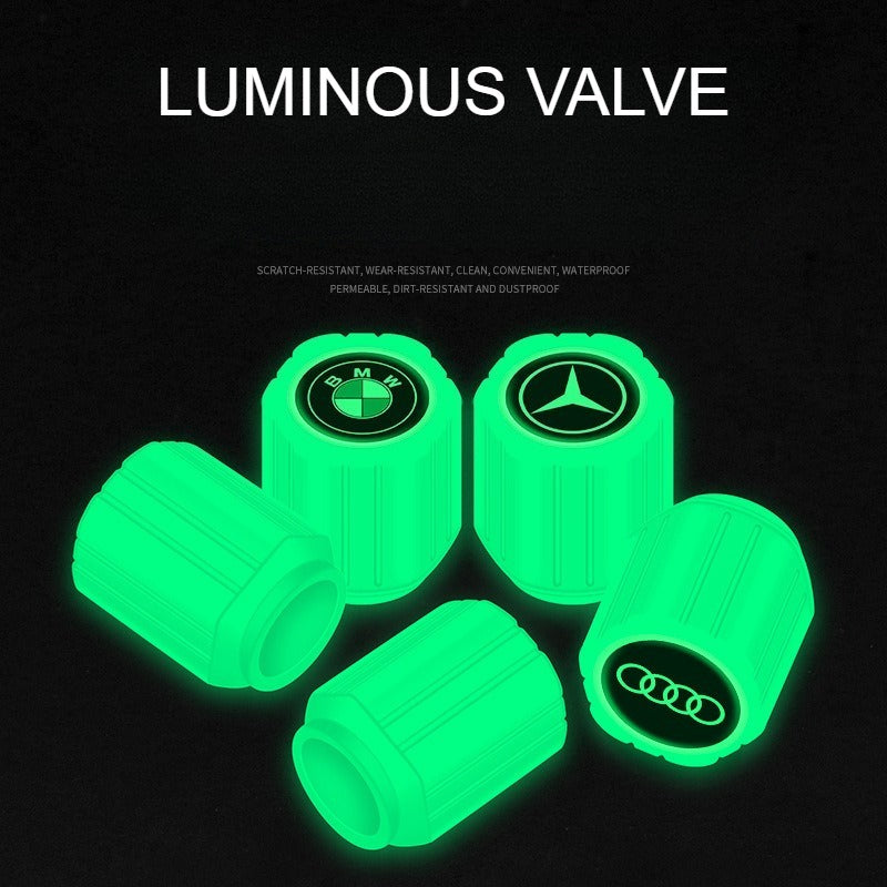 Auto-Logo Wheel Hub Valve Cap Core Ventilkappe