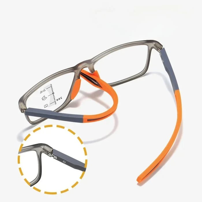 Vision-Sync Multifokal Alter Blumenbrille Sonnenbrille