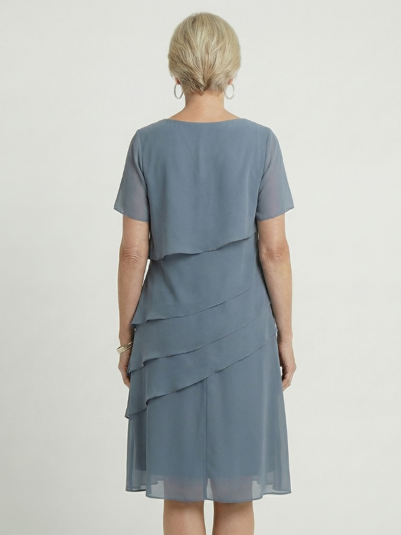 Luisa | Figurbetontes Midikleid