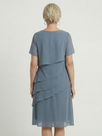 Luisa | Figurbetontes Midikleid