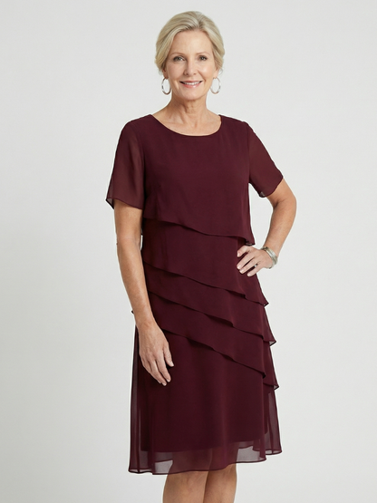 Luisa | Figurbetontes Midikleid