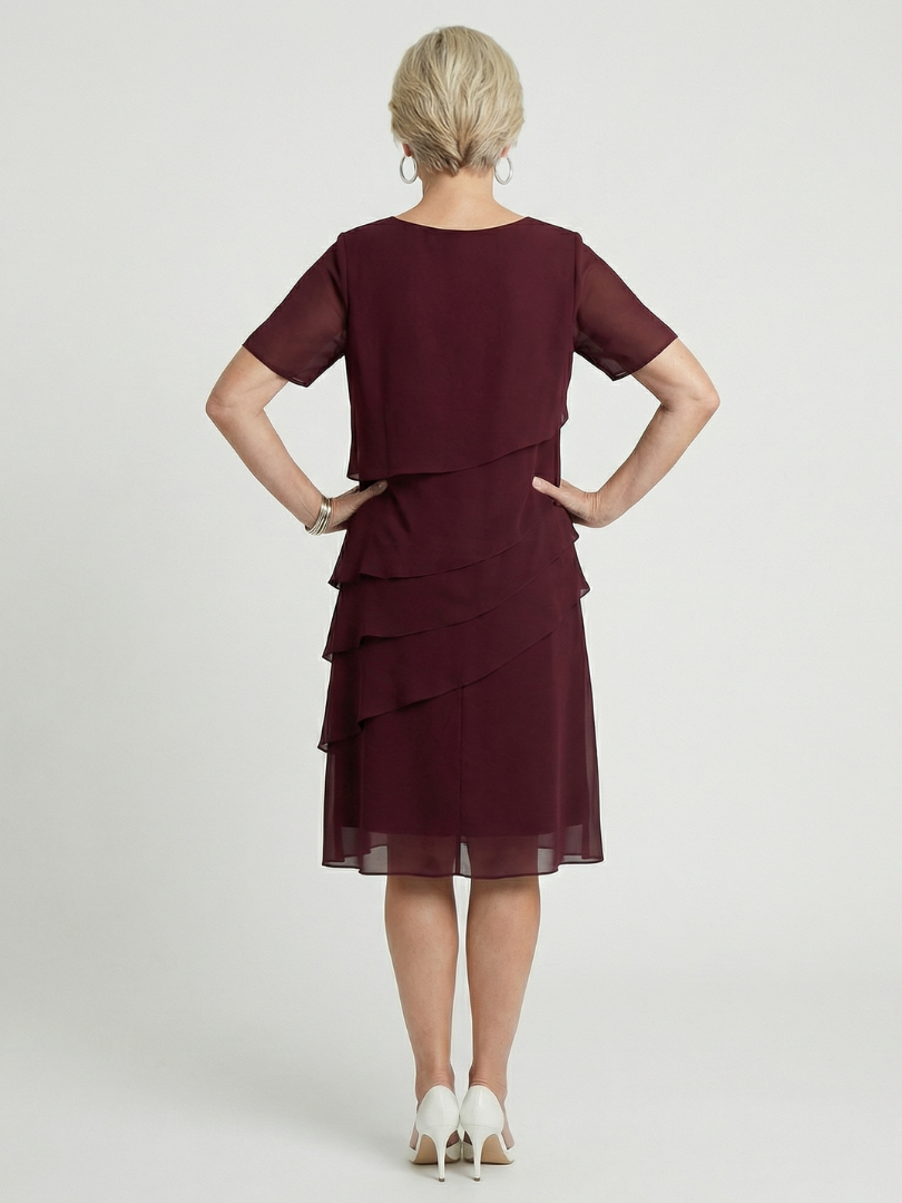 Luisa | Figurbetontes Midikleid