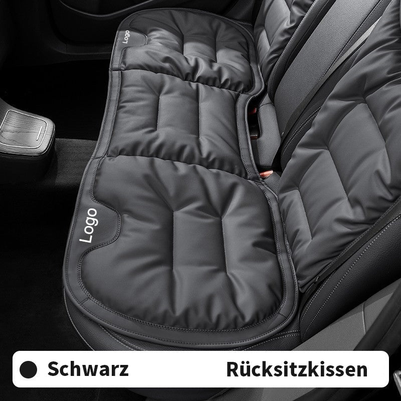 Autositzbezug aus Leder mit Logo