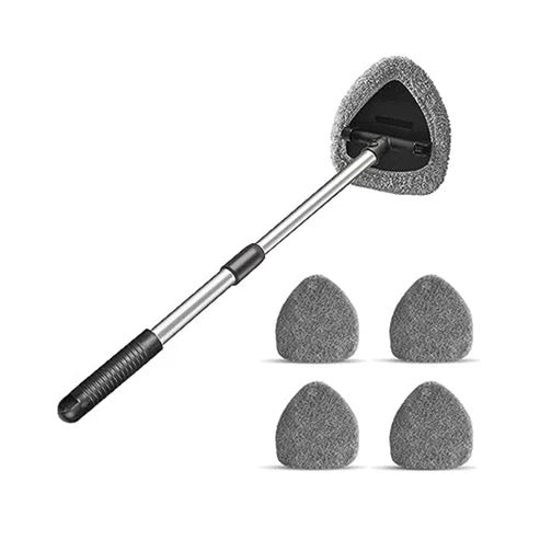 Auto-Windschutzscheiben-Reinigungswerkzeug-Set – Uitschuifbaar &amp; 180° Draaibaar