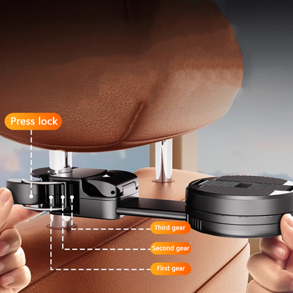 Clip-On-Autositzhaken: Flexibel faltbar, hohe Belastbarkeit