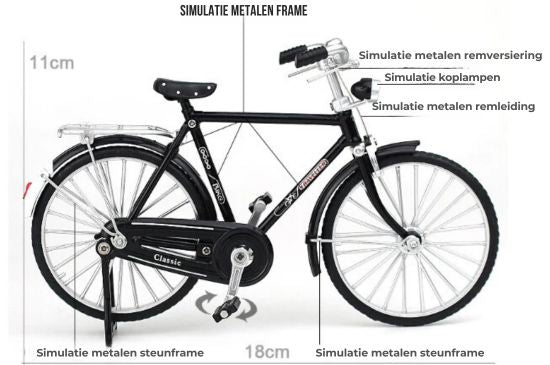 Kletshuts™ Fiets – DIY-Fahrradmodell 