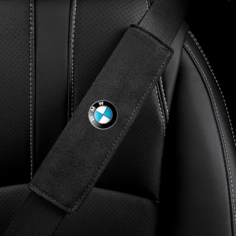 Luxuriöser Sicherheitsgurtbezug aus Wildleder (2 Stück)