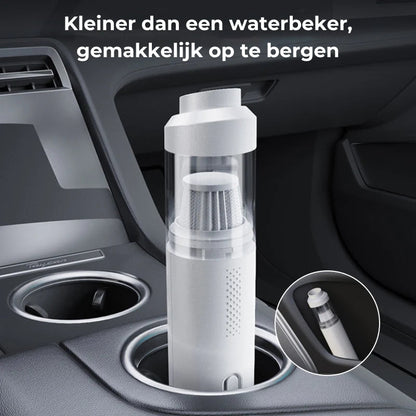 Schmaler Akku-Staubsauger fürs Auto