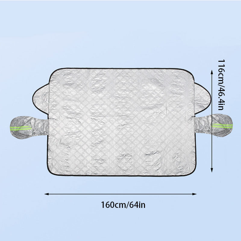 Schneeschutz für die Windschutzscheibe – Verdickt &amp; mit magnetischer Befestigung