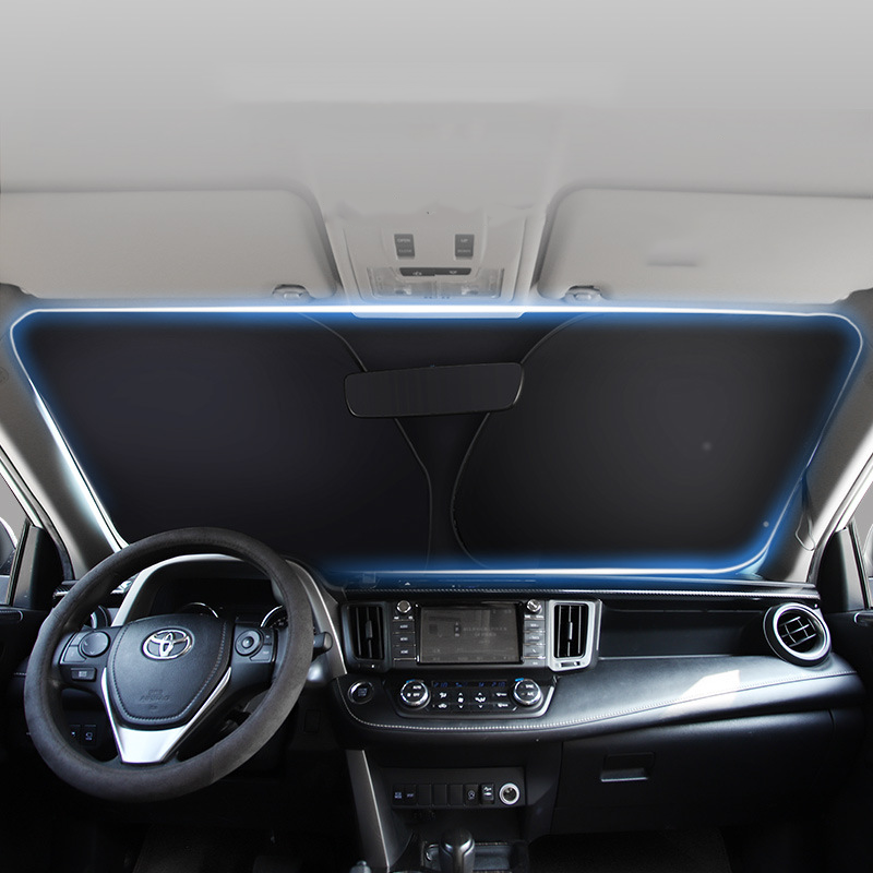 Faltbarer Sonnenschutz für Autos – Nanotechnologie blockiert UV-Strahlen und Blendung