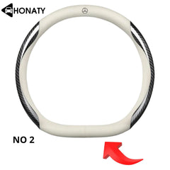 Maßgefertigter Lenkradbezug aus Leder