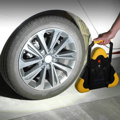 WEIQUEEN LED Multifunktionale solarbetriebene Dreibein-Warnleuchte für Autos