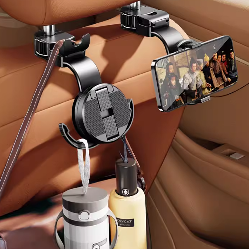 Clip-On-Autositzhaken: Flexibel faltbar, hohe Belastbarkeit