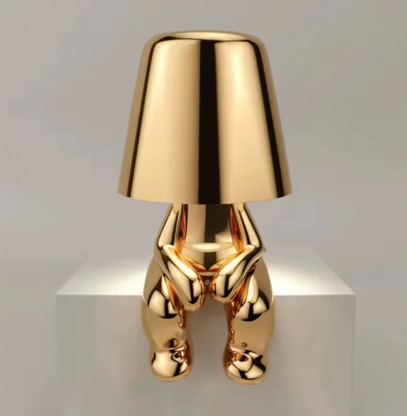 „Der Denker“ – Designlampe