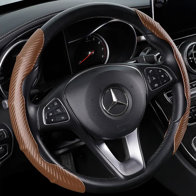 Lenkradbezug aus Carbonfaser 