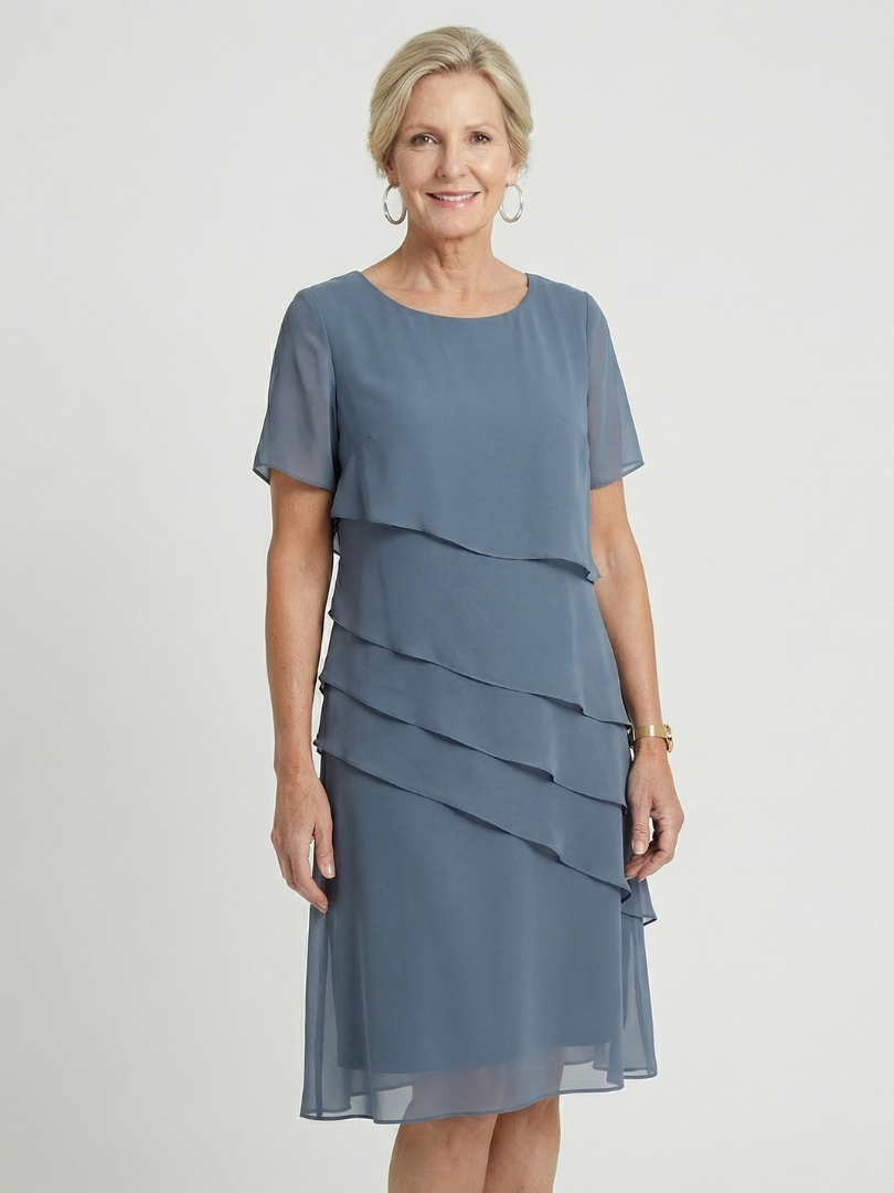 Luisa | Figurbetontes Midikleid
