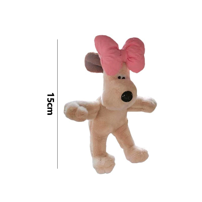 Schattige Decoratiehond Auto