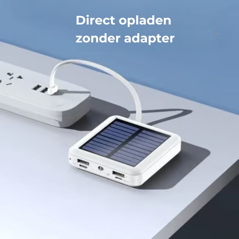 Zonne-energie Powerbank