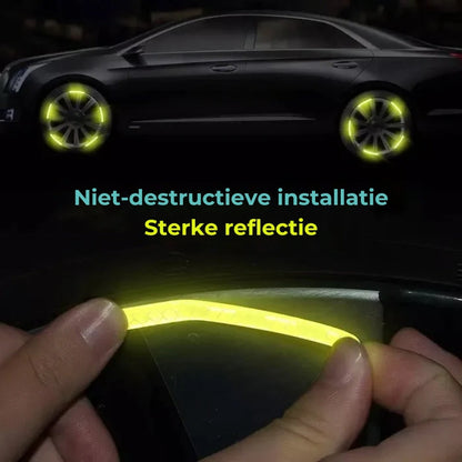 Leuchtende Auto-Radaufkleber (20 Stücke)