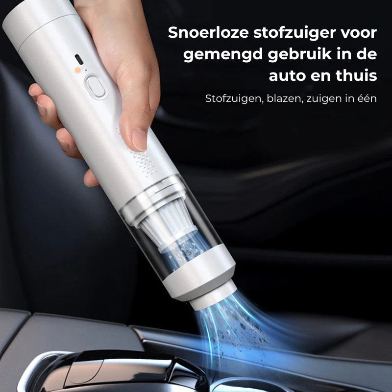 Schmaler Akku-Staubsauger fürs Auto