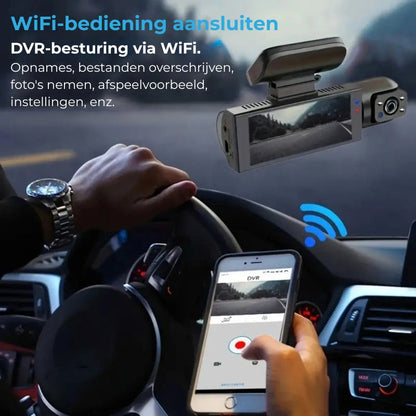 M8 Dual-Lens-Dashcam – 1080p HD – WLAN