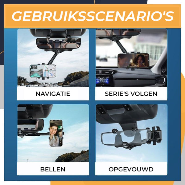 Mobiele Telefoonhouder - Draaiend en intrekbaar 