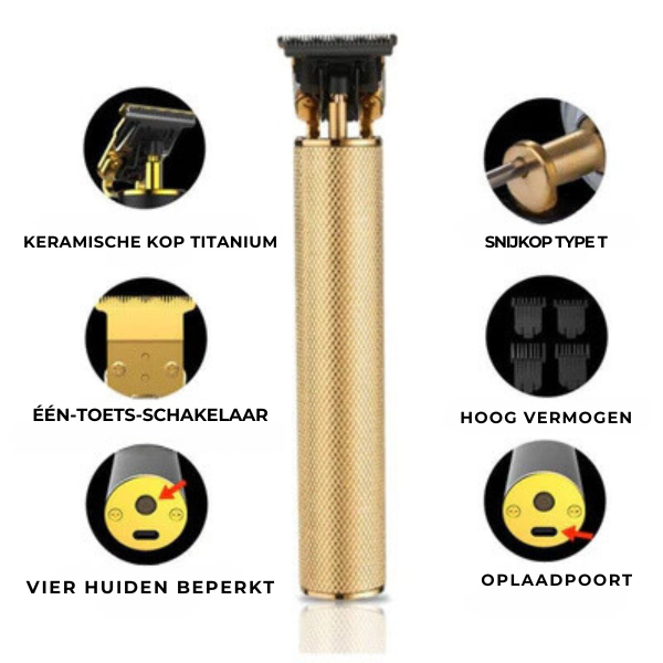 Professioneller Ton für Männer mit LED-Gaslampen