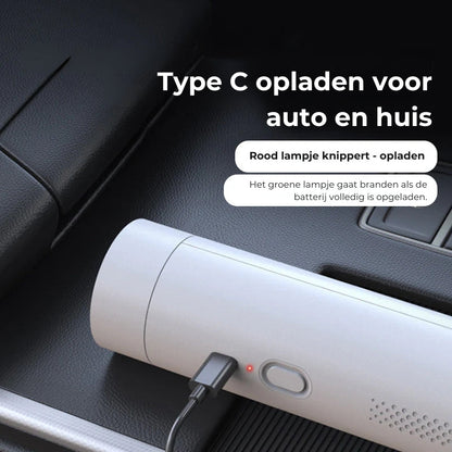 Schmaler Akku-Staubsauger fürs Auto