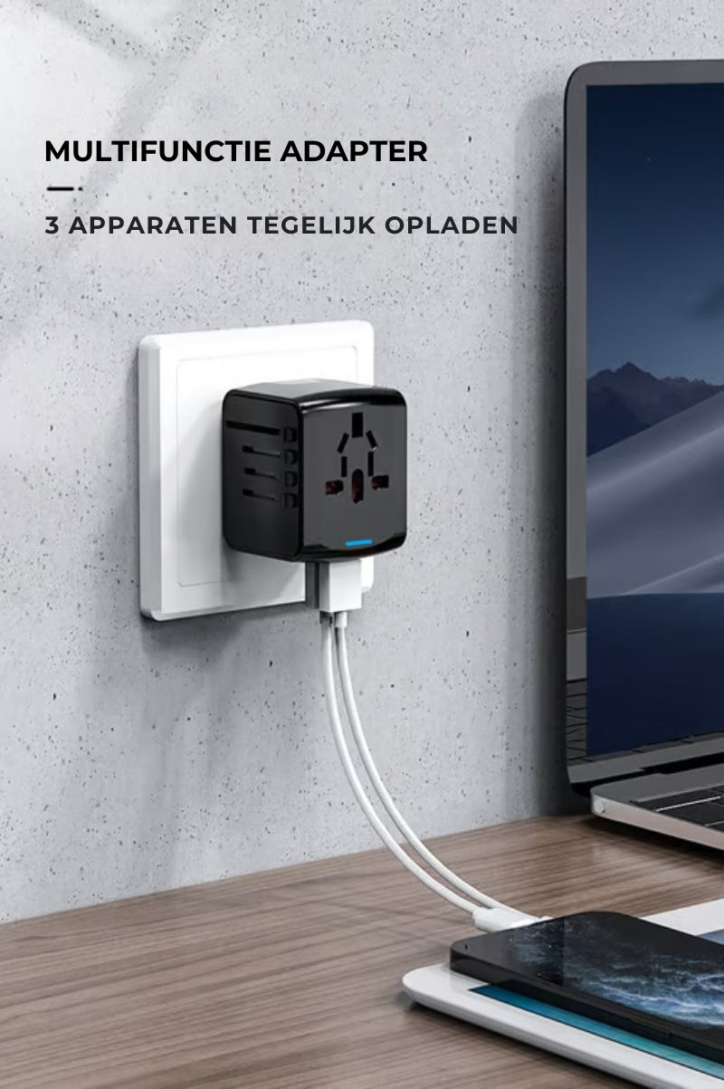 Alles-in-één Reislader-Adapter