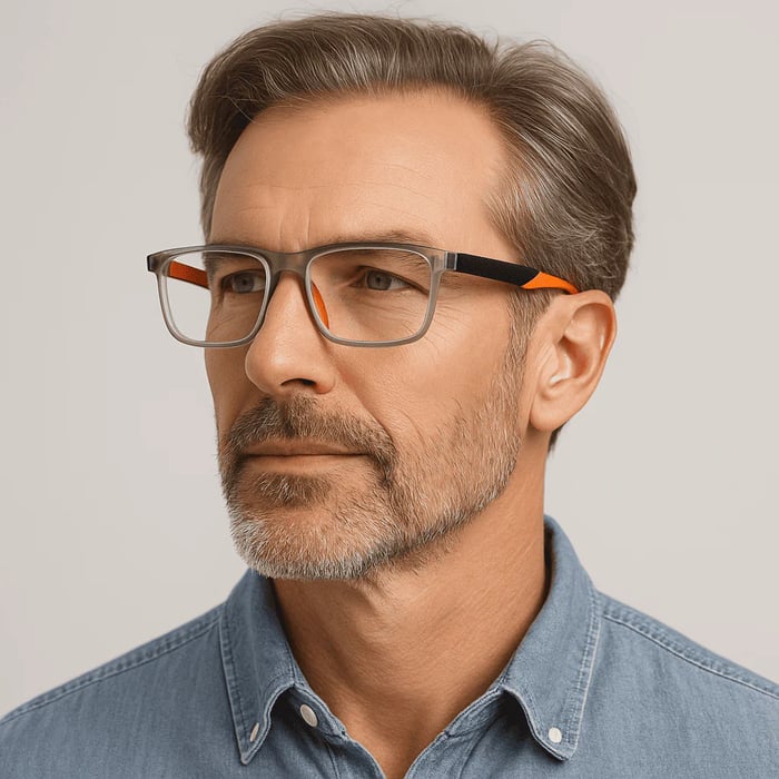 Vision-Sync Multifokal Alter Blumenbrille Sonnenbrille
