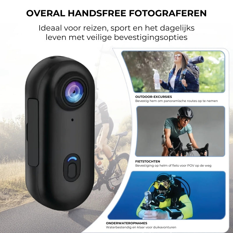 SpyCam PRO – Tragbare HD-Videokamera mit Bewegungserkennung